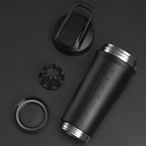 Hydrakeg A+ Stainless Steel Shaker – Black (750ml) 5