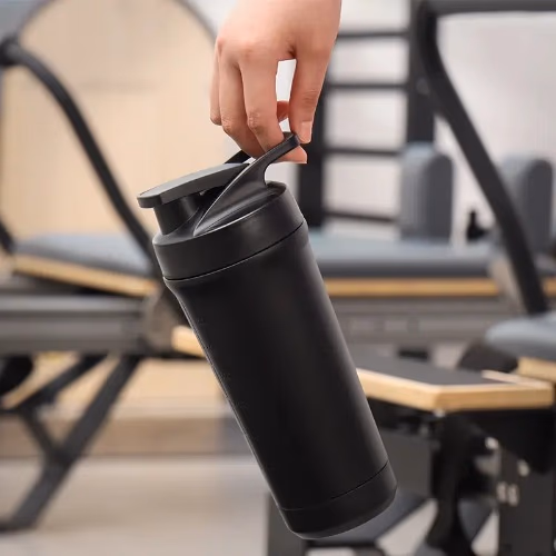 Hydrakeg A+ Stainless Steel Shaker – Black (750ml) 2
