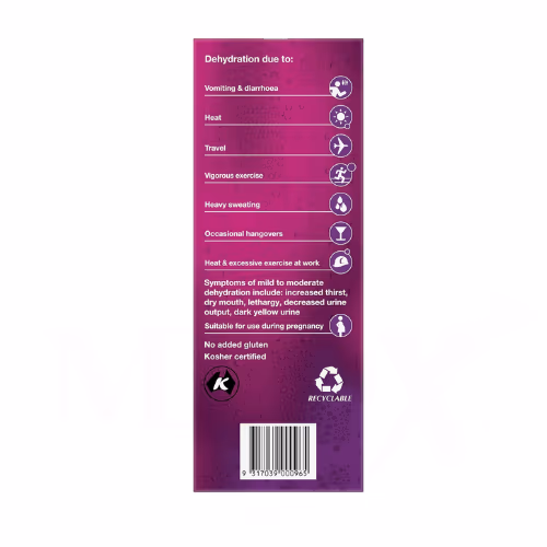 Hydralyte Electrolyte Ice Blocks, Apple Blackcurrant Flavor, 62.5ml Each, Pack of 16 2