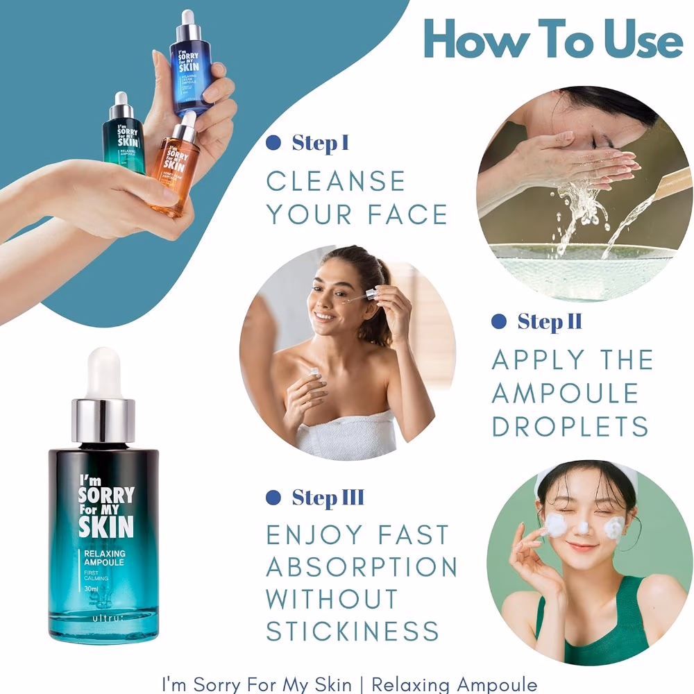 I am Sorry For My Skin Relaxing Ampoule – 30ml 2