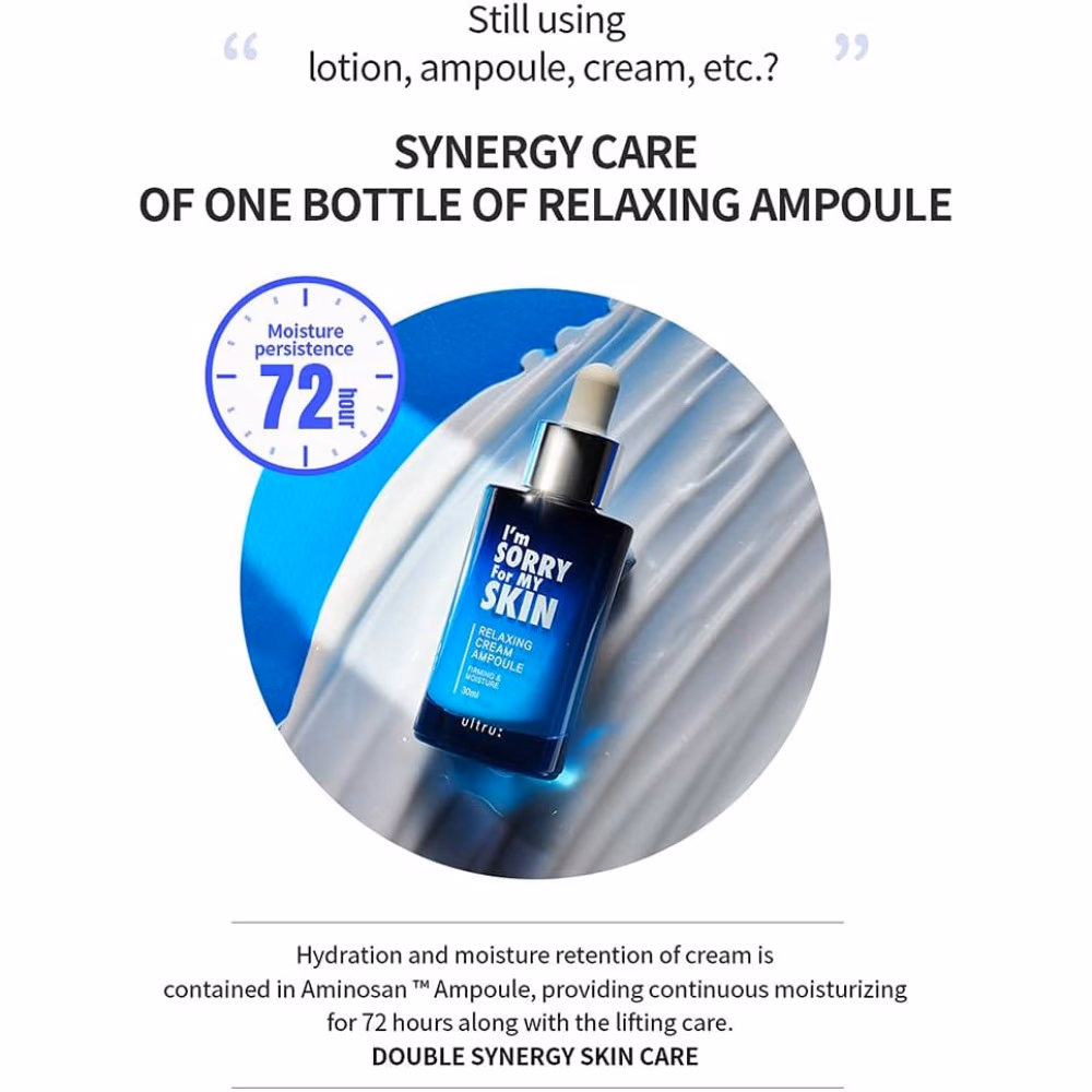 I am Sorry For My Skin Relaxing Cream Ampoule – 30ml 3