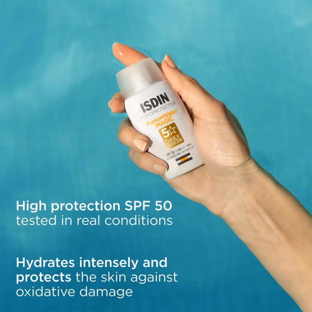 ISDIN Fotoprotector Fusion Water Magic SPF 50 – 50ml  4