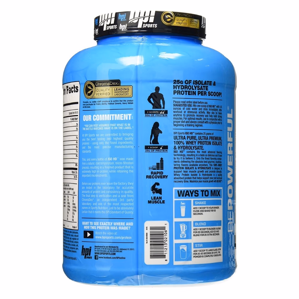 BPI ISO HD Cookies and Cream 5lb 2