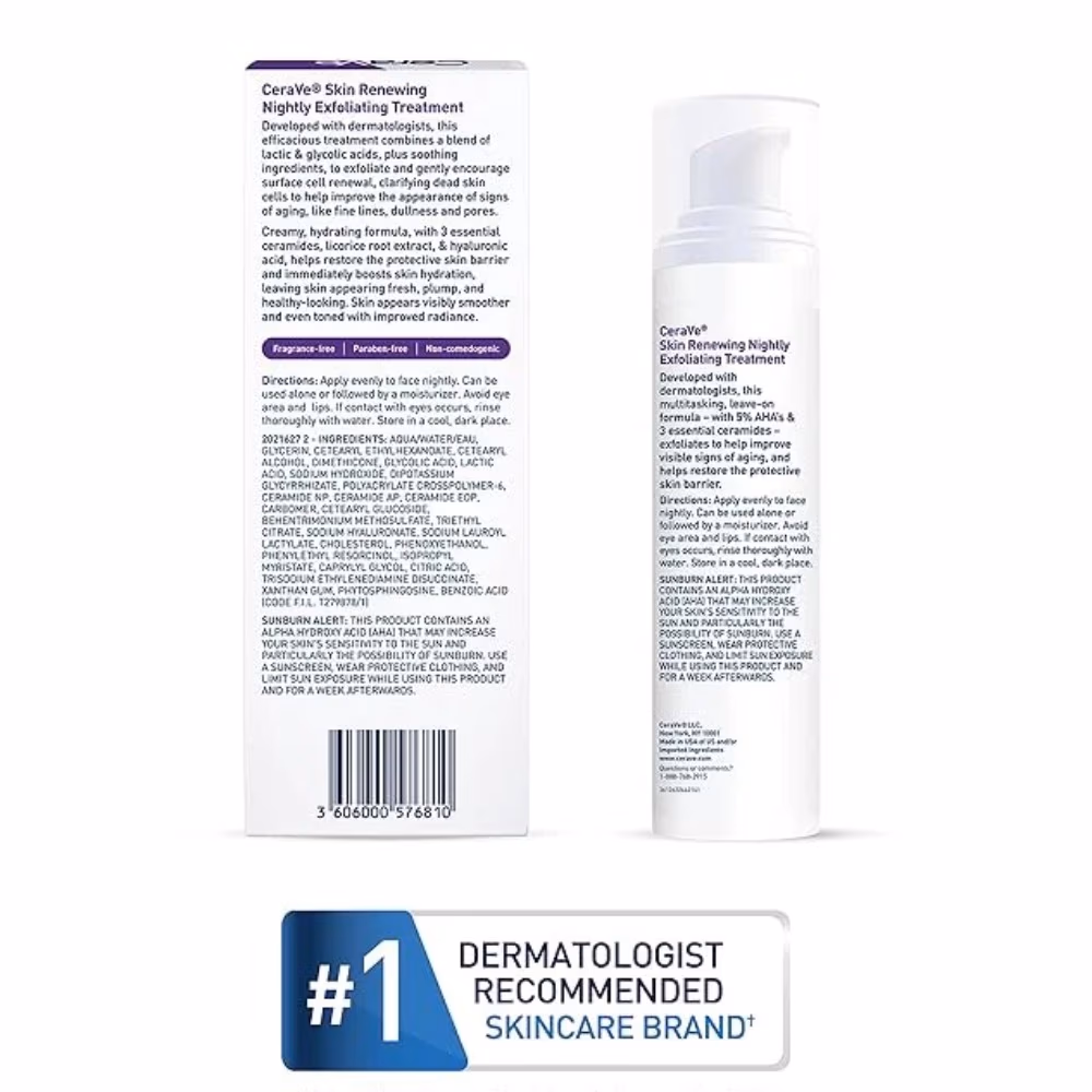 CeraVe Nightly Exfoliating Treatment 50ml  4