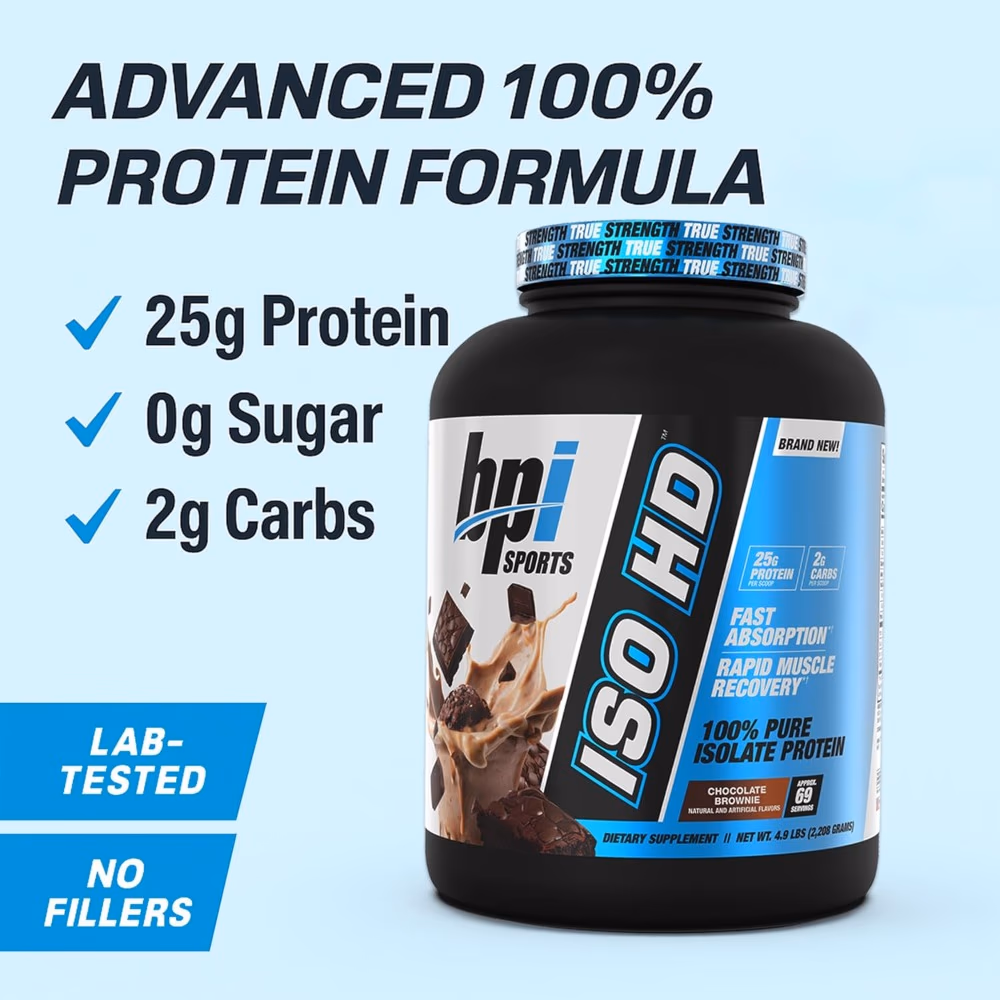 BPI ISO HD Chocolate Brownie 5lb 3