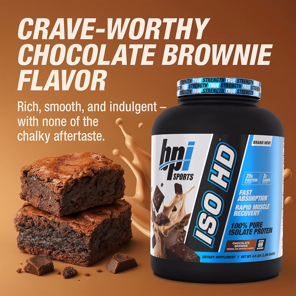 BPI ISO HD Chocolate Brownie 5lb 4
