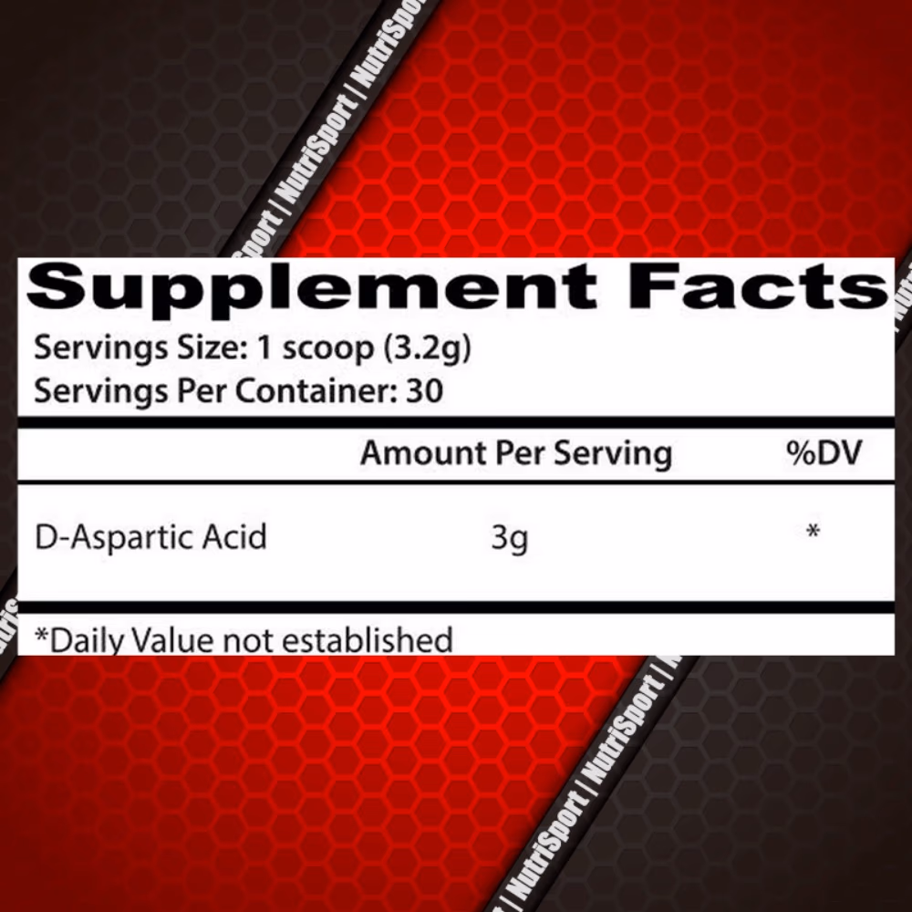 Insane Labz D-Aspartic Acid – Unflavored (90g) 2
