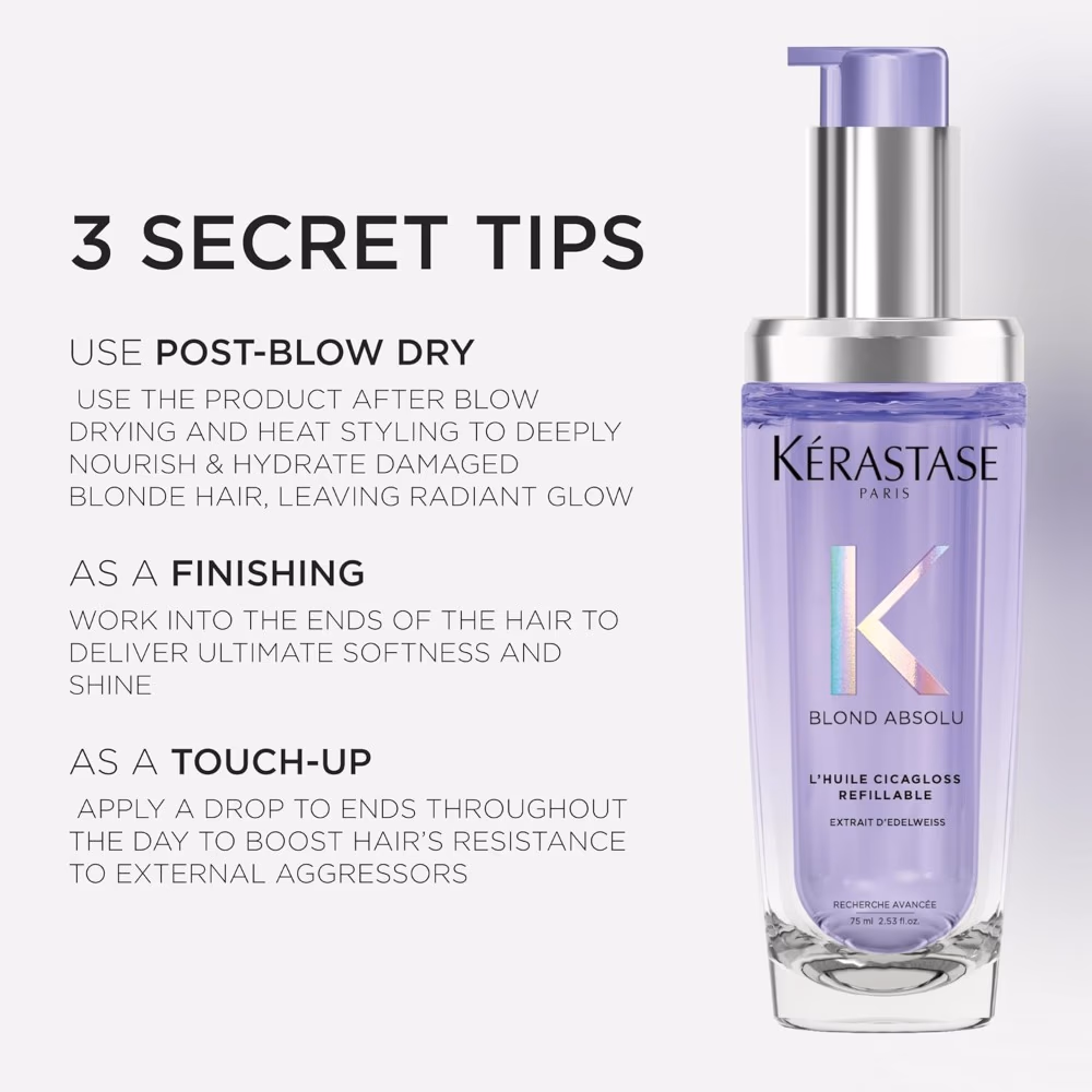 Kerastase Blond Absolu Huile Cicaextreme Hydrating Oil – 75ml  5