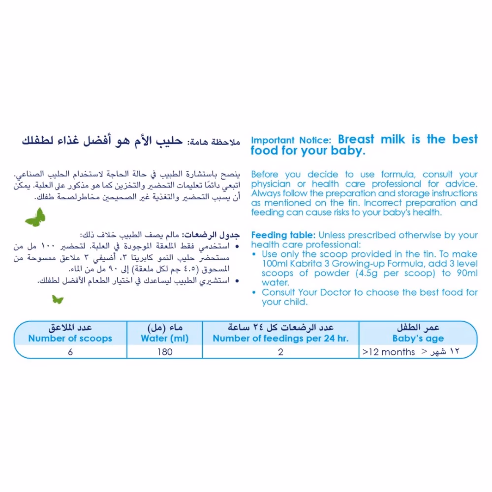 Kabrita Goat Milk 3 – 800g 5