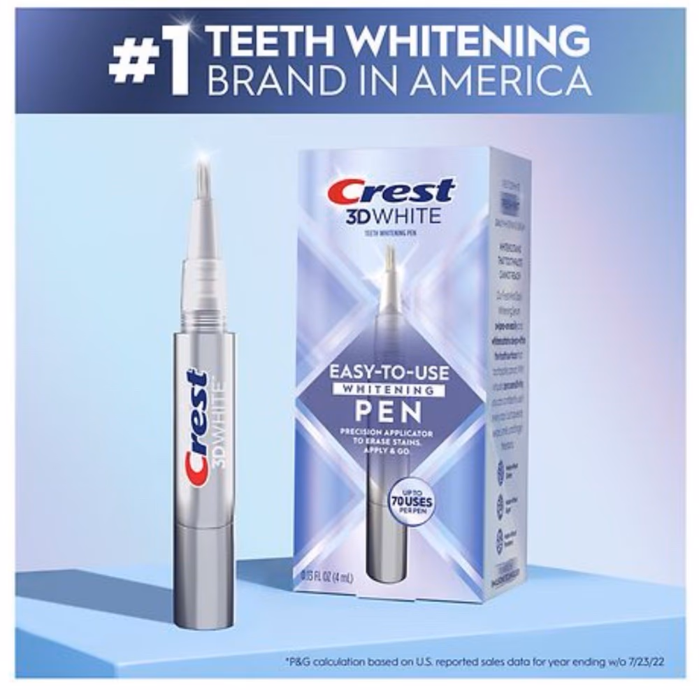 Crest 3D White Teeth Whitening Pen 2ML 2