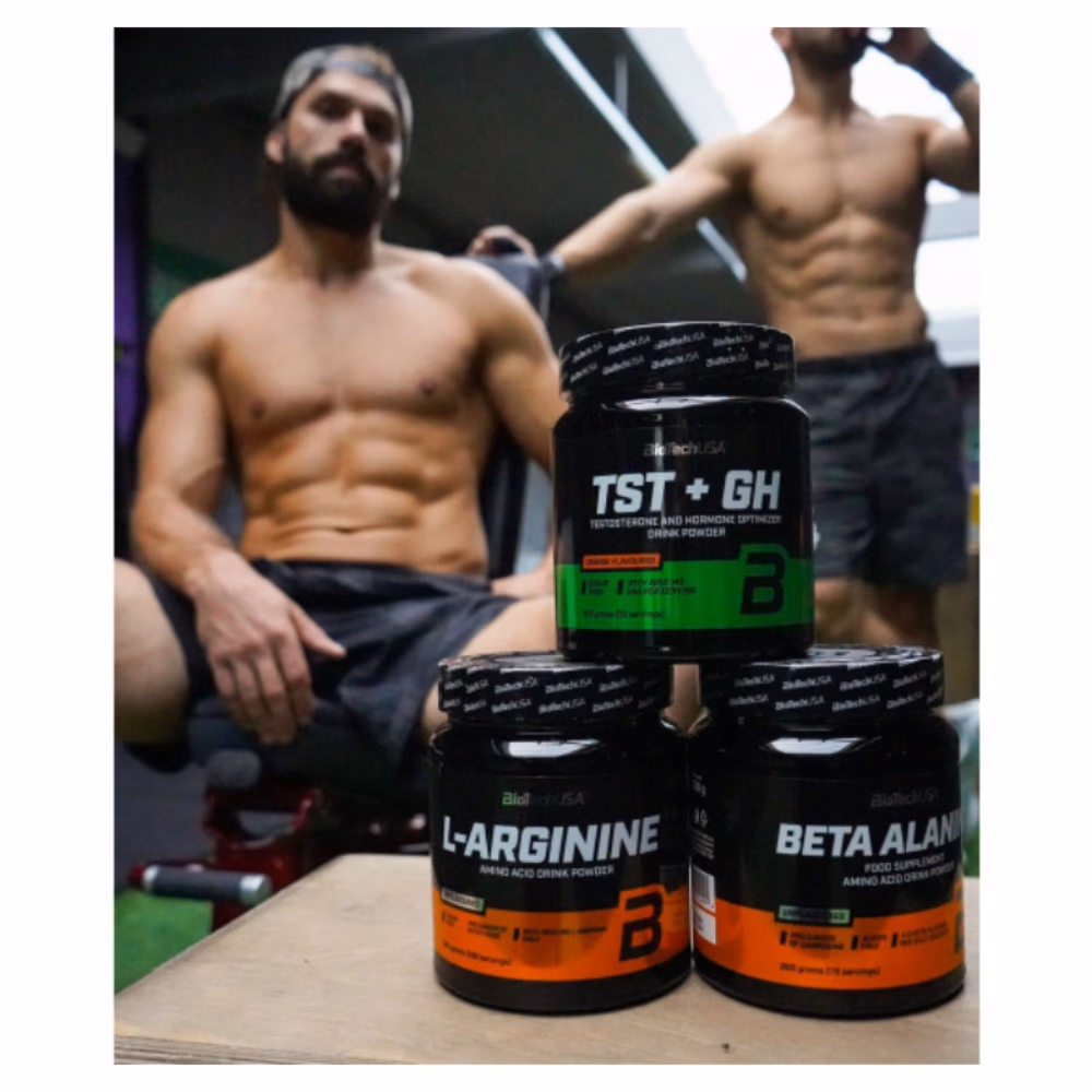 BioTechUSA L-Arginine Powder Unflavoured 300g: Pure Amino Acid Supplement for Nitric Oxide Support 3
