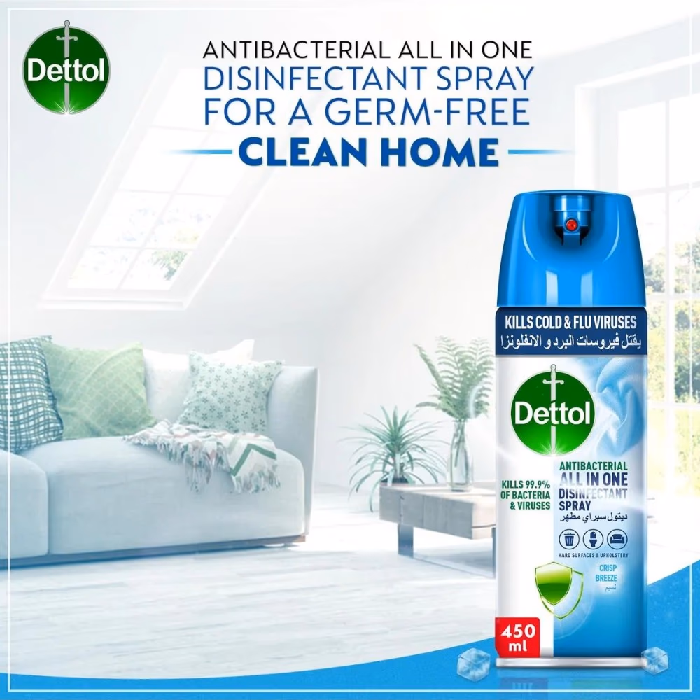 Dettol Spray Fresh 450ml 3