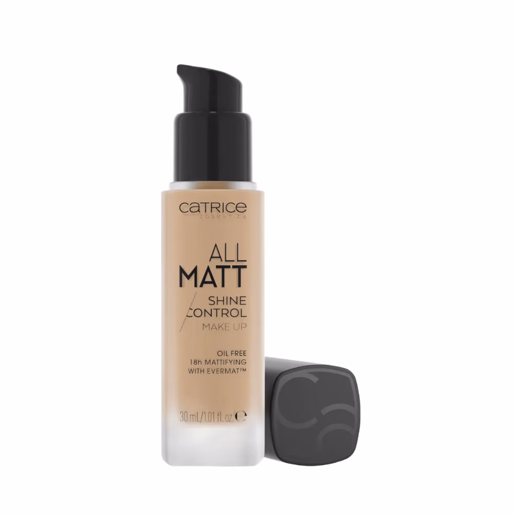Catrice 022N All Matt Shine Control Neutral Sand 30ml  2
