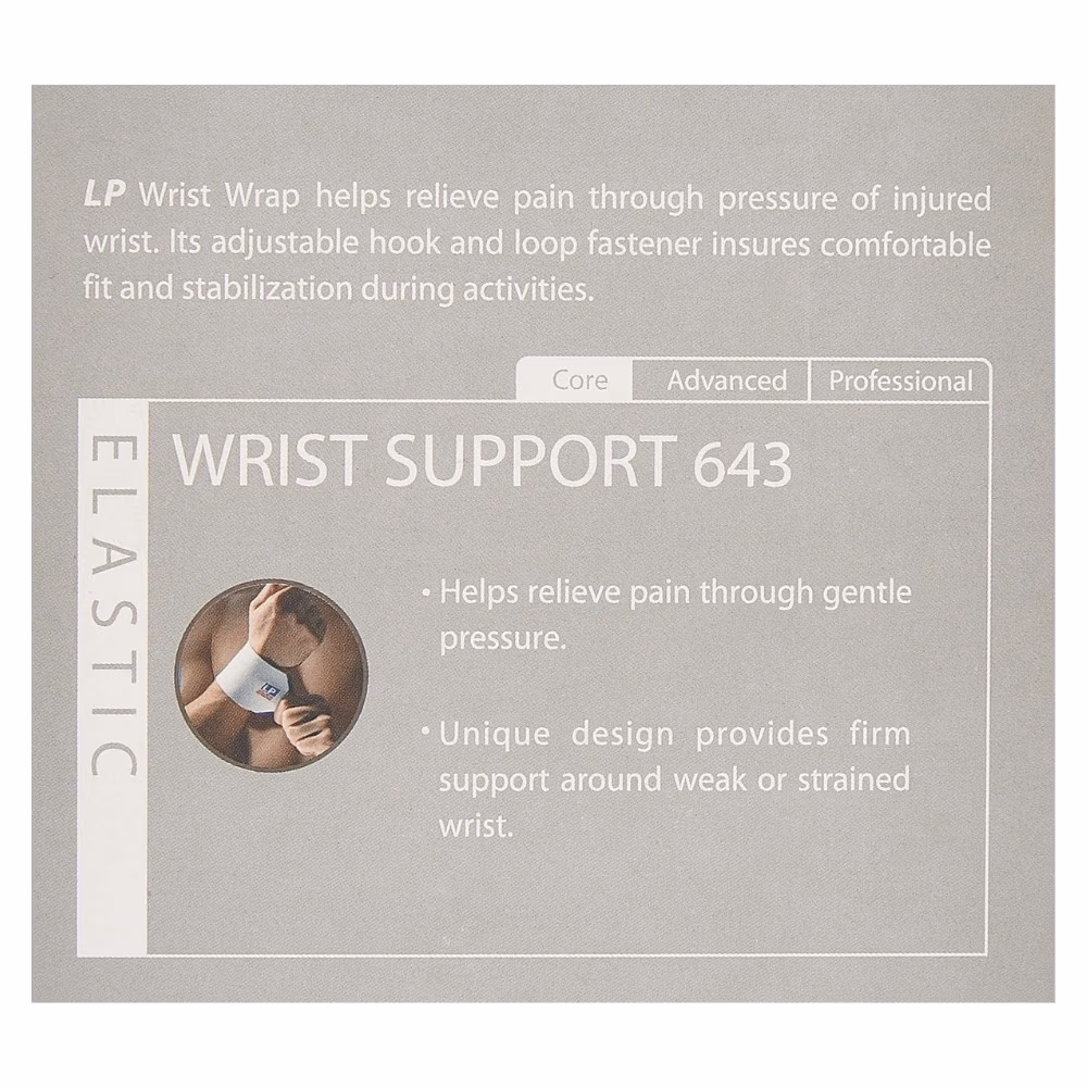LP 643 Wrist Support – Adjustable Compression Brace for Wrist Stability & Injury Recovery 2