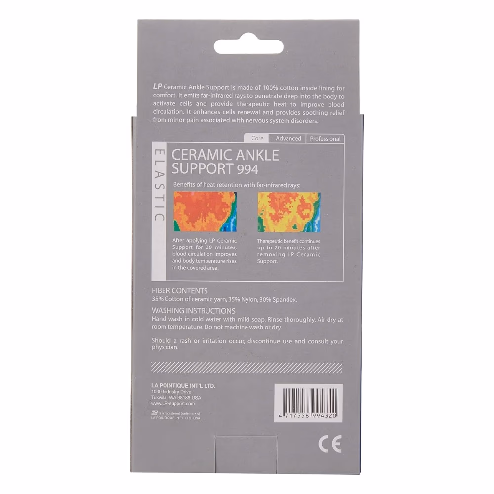 LP 994 Ceramic Ankle Support Small 2