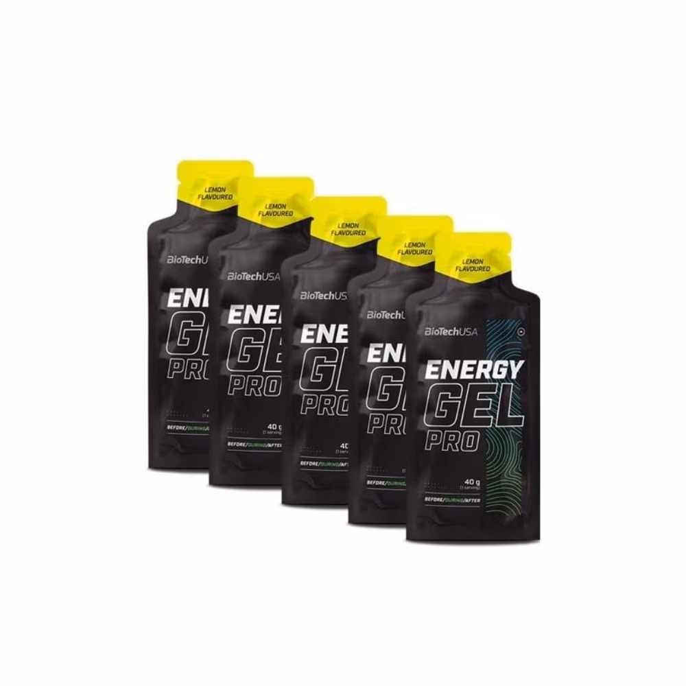 BioTechUSA Energy Gel Lemon 40g – Quick Carbohydrate Boost for Endurance 2