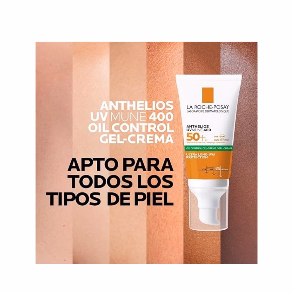 La Roche-Posay Anthelios UVMune 400 Oil Control Gel-Cream SPF50+ (50ml) 3