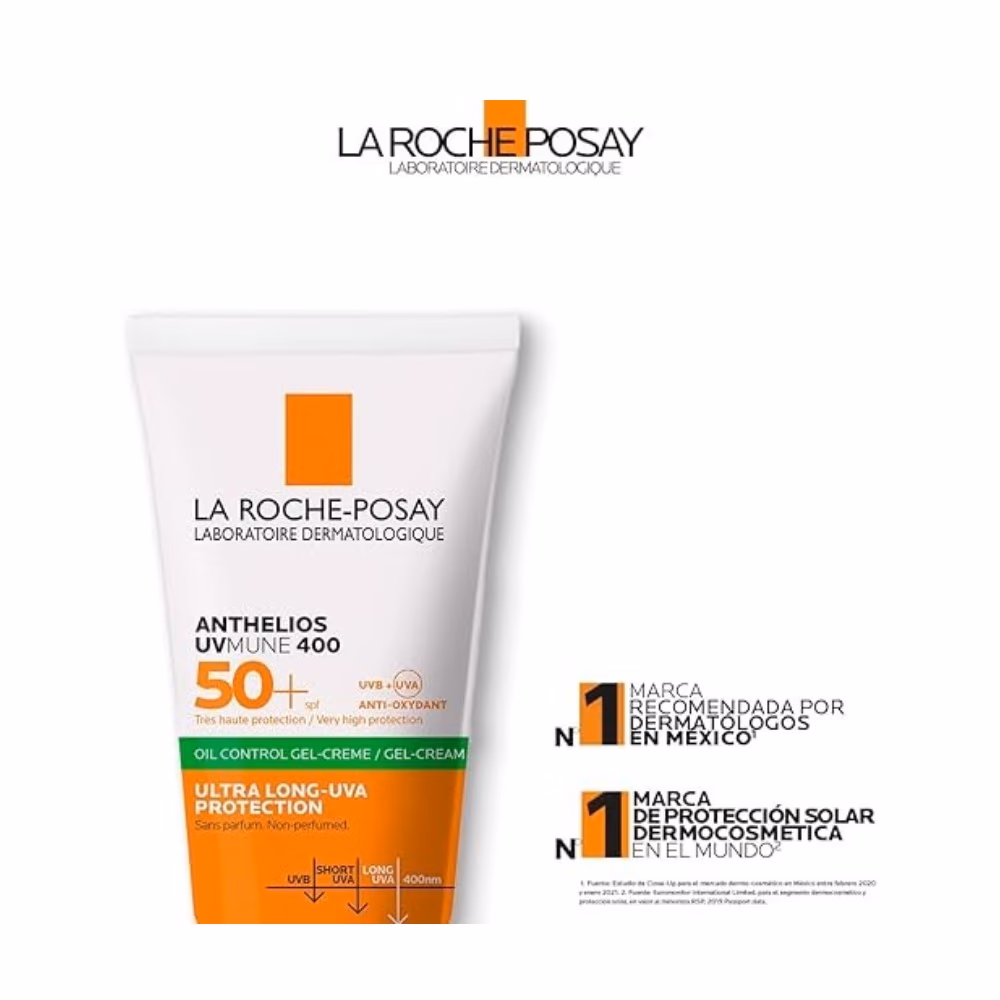 La Roche-Posay Anthelios UVMune 400 Oil Control Gel-Cream SPF50+ (50ml) 4