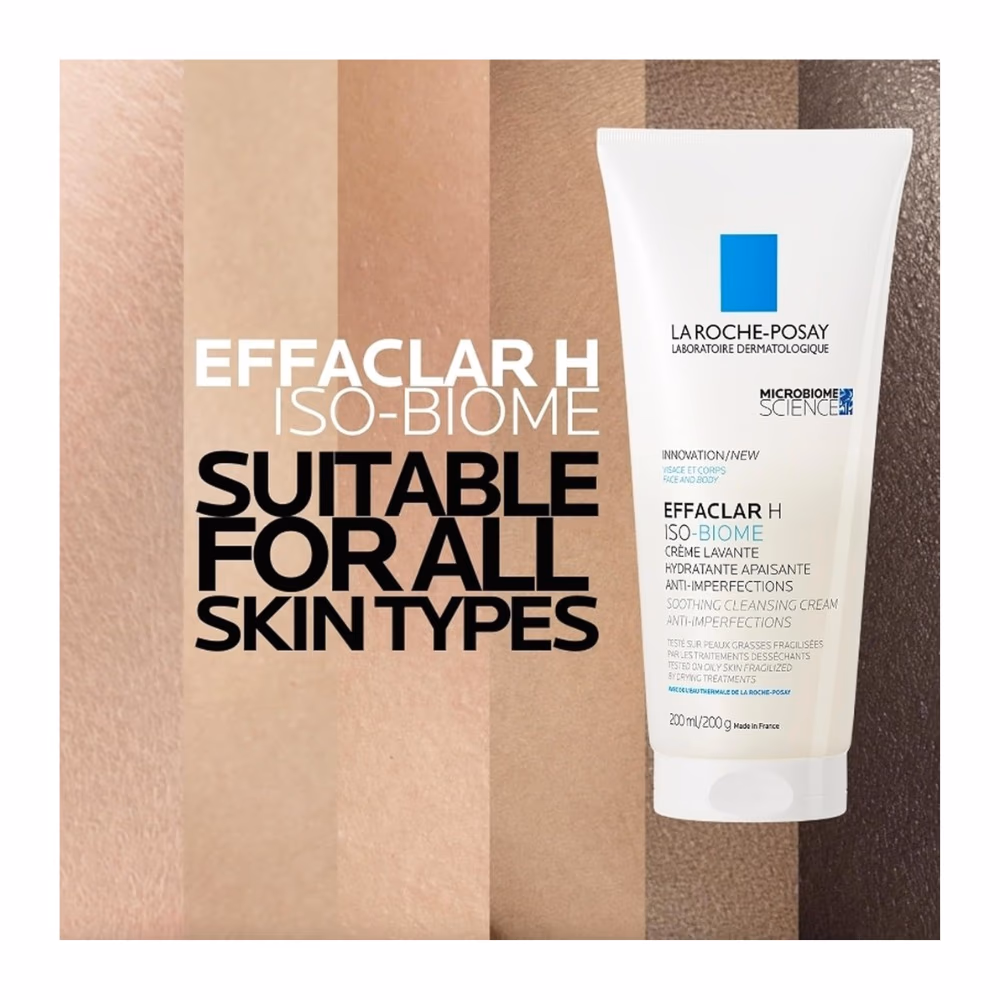 La Roche-Posay Effaclar H Iso-Biome Crème Lavante 200ml 2