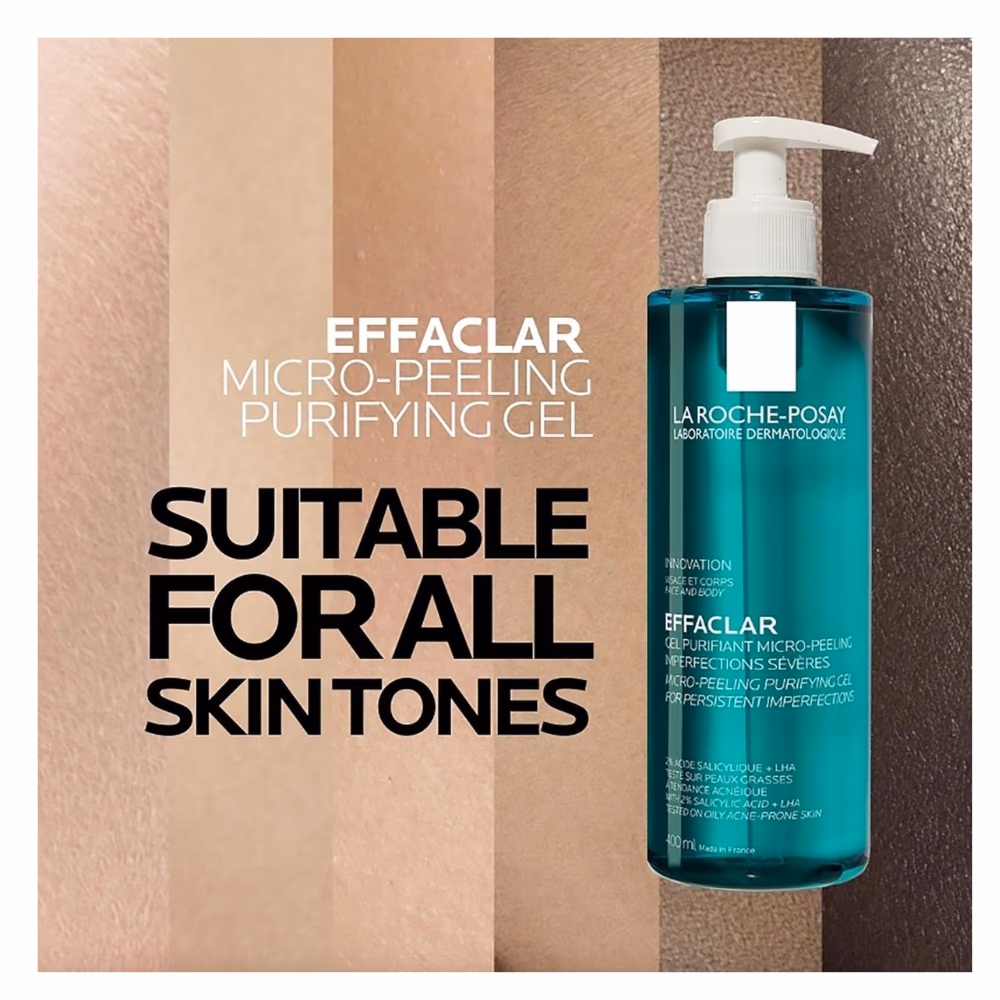La Roche-Posay Effaclar Micro Peeling Purify Gel 400ml 3