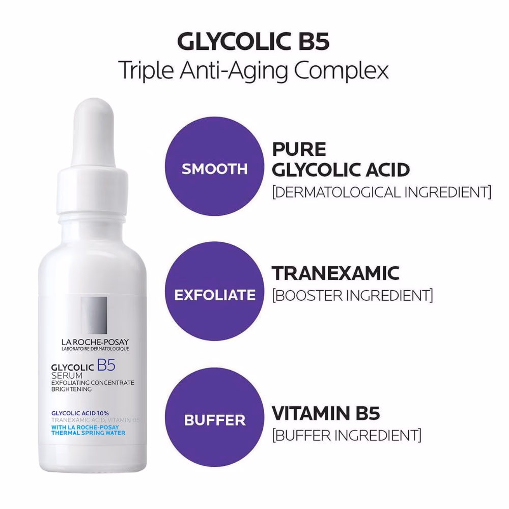 La Roche-Posay Glycolic B5 Serum 30ml 2