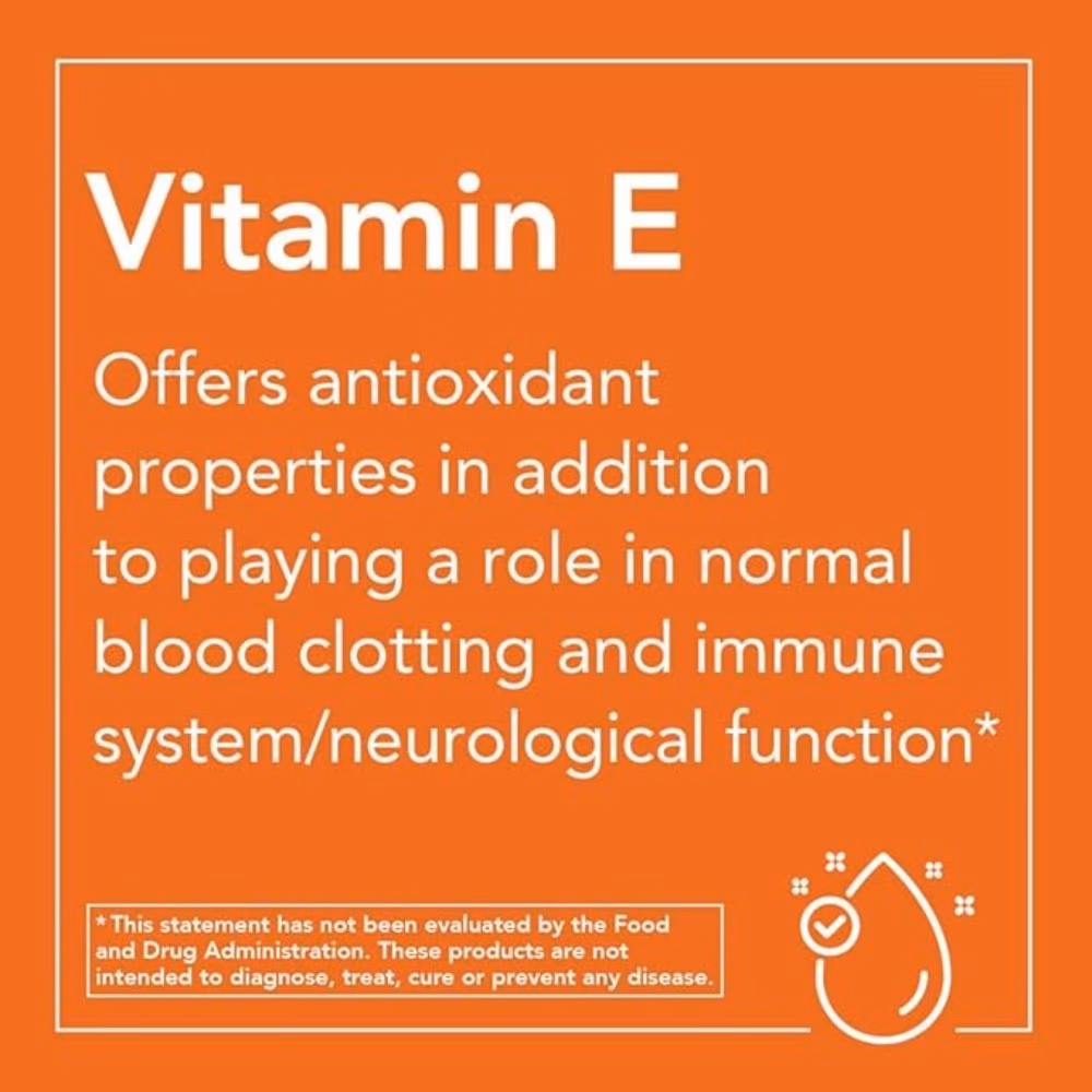 Now Vitamin E 400 with Selenium 100 Softgels 3