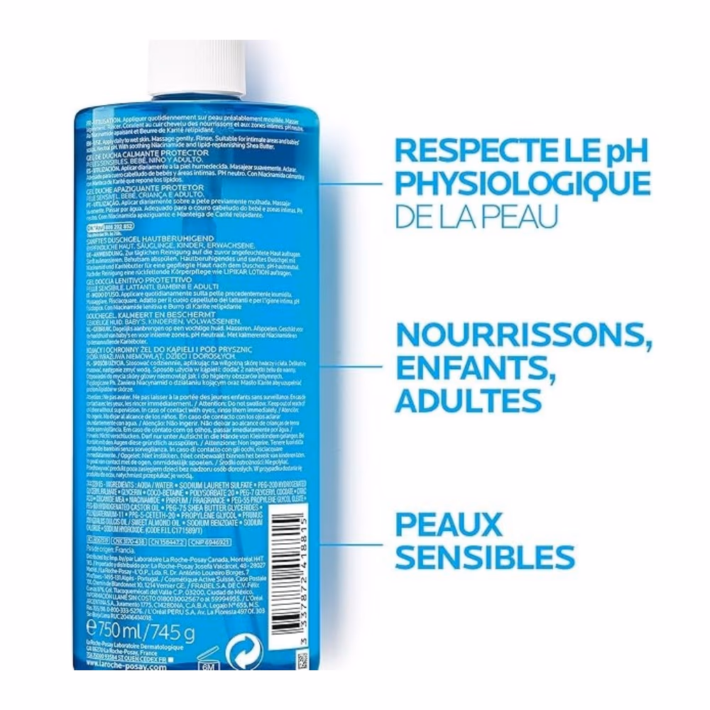 La Roche‑Posay Lipikar Gel Lavant  750 ml 2