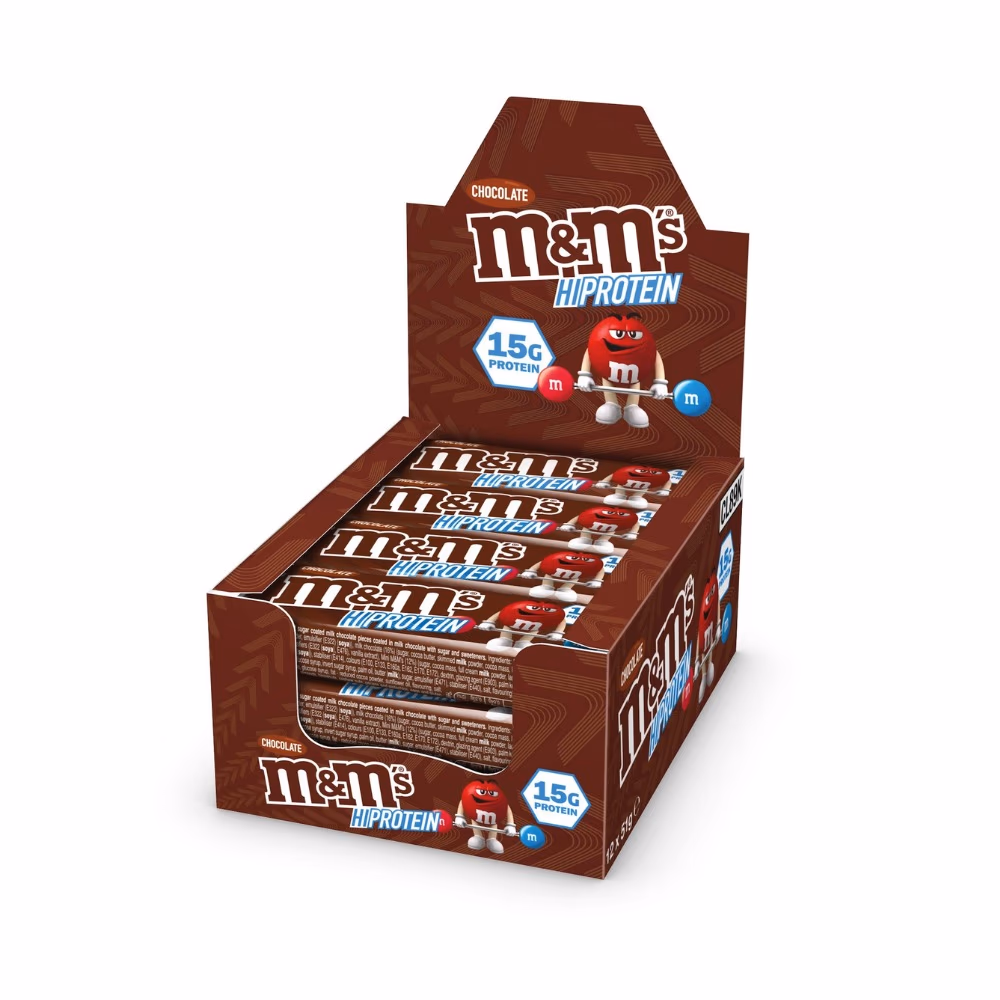 M & M Hi Protein Chocolate Bar (51g) 2