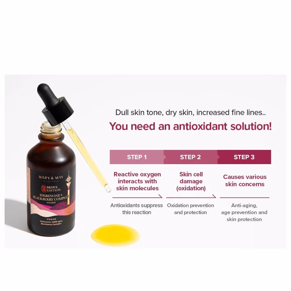 Mary & May Idebenone + Blackberry Complex Serum (80 ml) 2