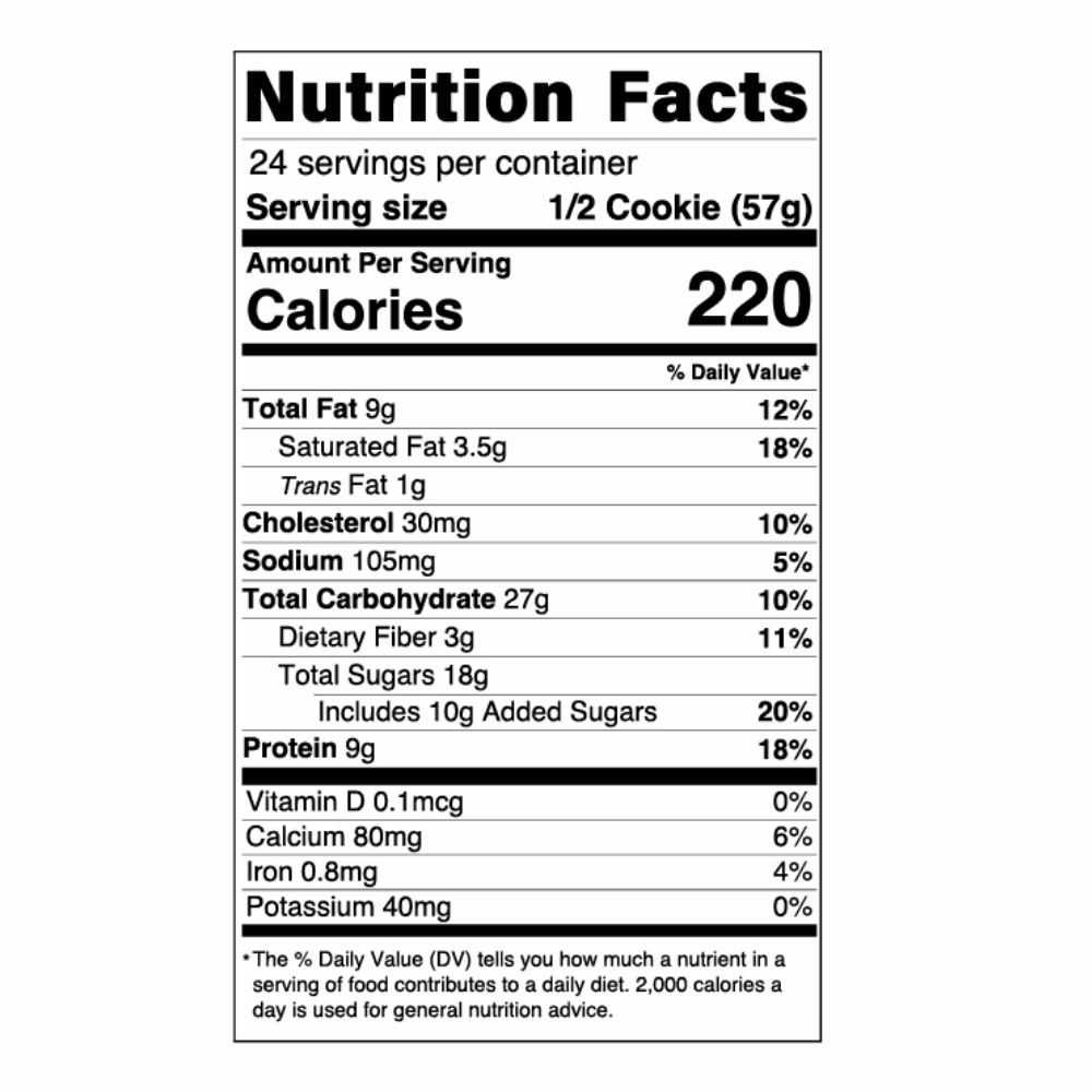 My Cookie Dealer Protein Cookie  Chocolate Candy Ganache (63g) 3