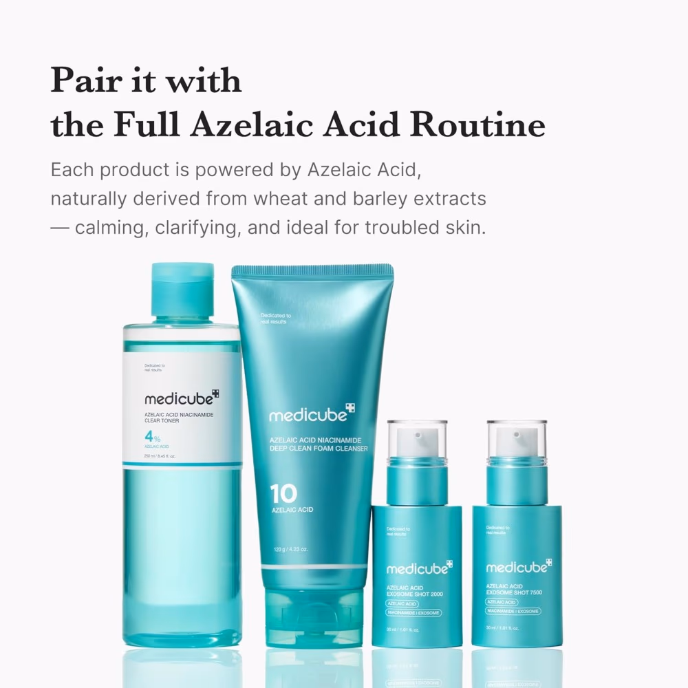 Medicube 4% Azelaic Niacinamide Clear Toner 250ml 4