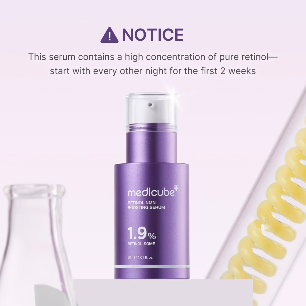 Medicube 1.9 Percentage Retinol NMN Boosting Serum 30ml 5