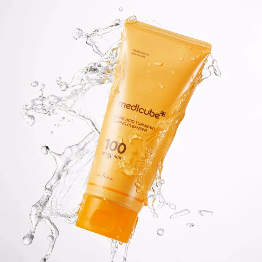 Medicube Kojic Acid Turmeric Toning Cleanser 120g 3