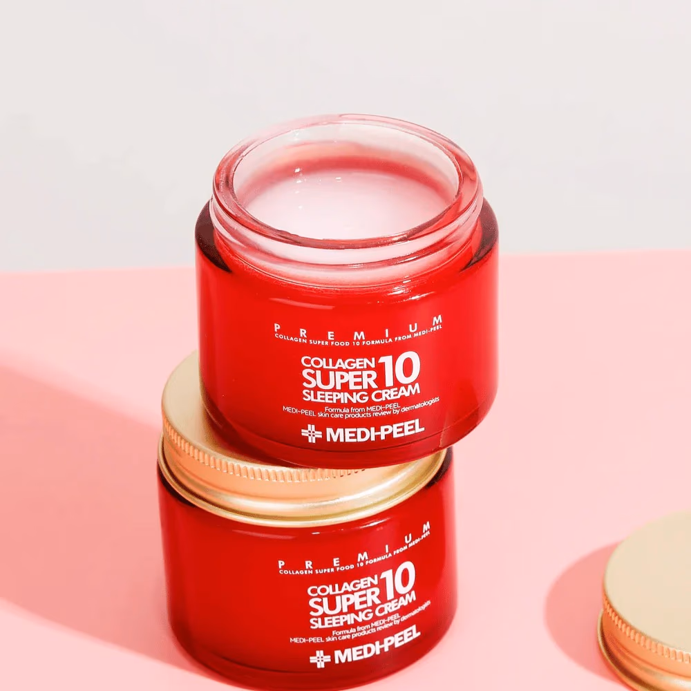 MEDIPEEL Collagen Super 10 Sleeping Cream 70ml 3