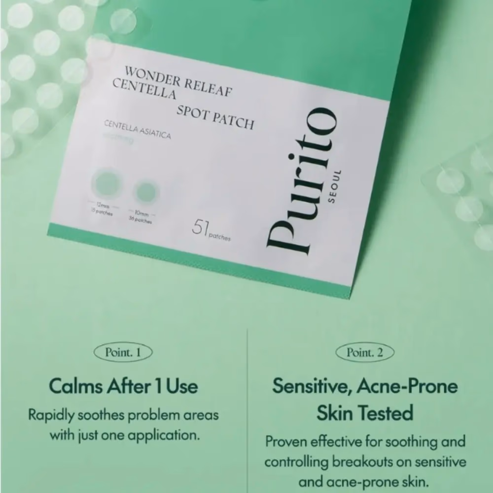 Purito Wonder Releaf Centella Spot Patch 51s 2