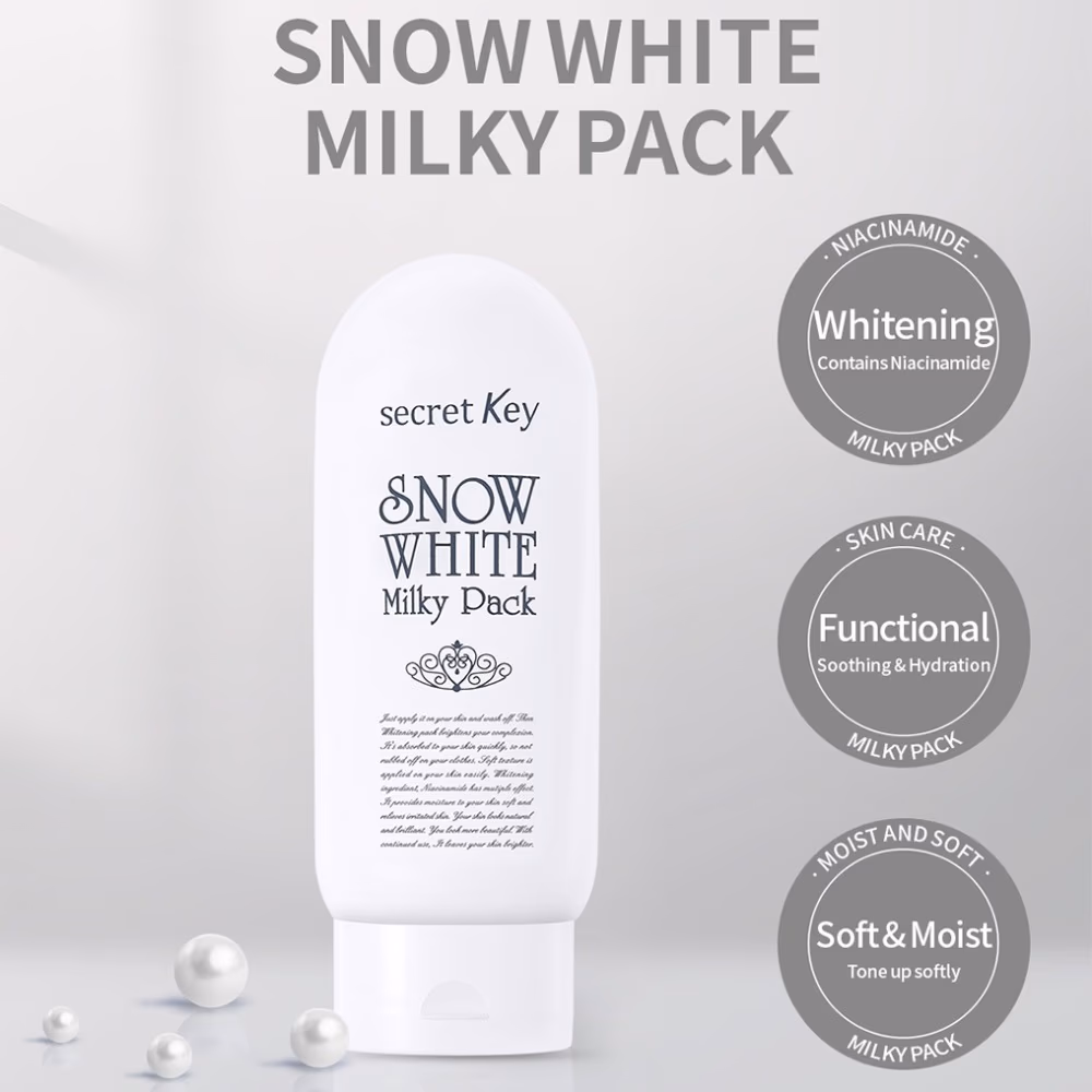 Secret Key Snow White Milky Pack 200g 3