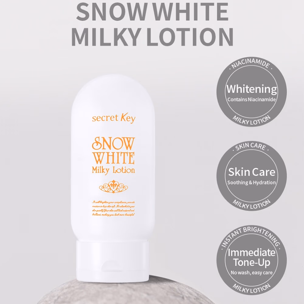 Secret Key Snow White Milky Lotion 120g 2