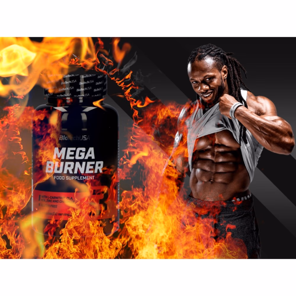BioTechUSA Mega Burner 90 Capsules: Thermogenic Formula for Weight Management & Fat Metabolism 3