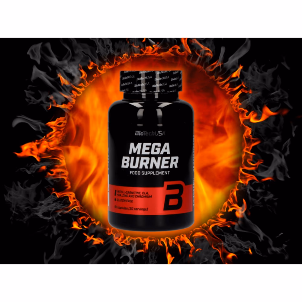 BioTechUSA Mega Burner 90 Capsules: Thermogenic Formula for Weight Management & Fat Metabolism 2