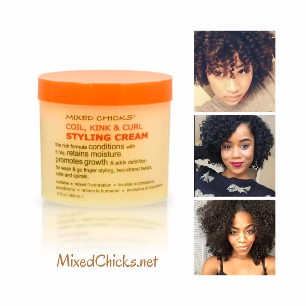 Mixed Chicks Coil, Kink & Curl Styling Cream (354ml)  2