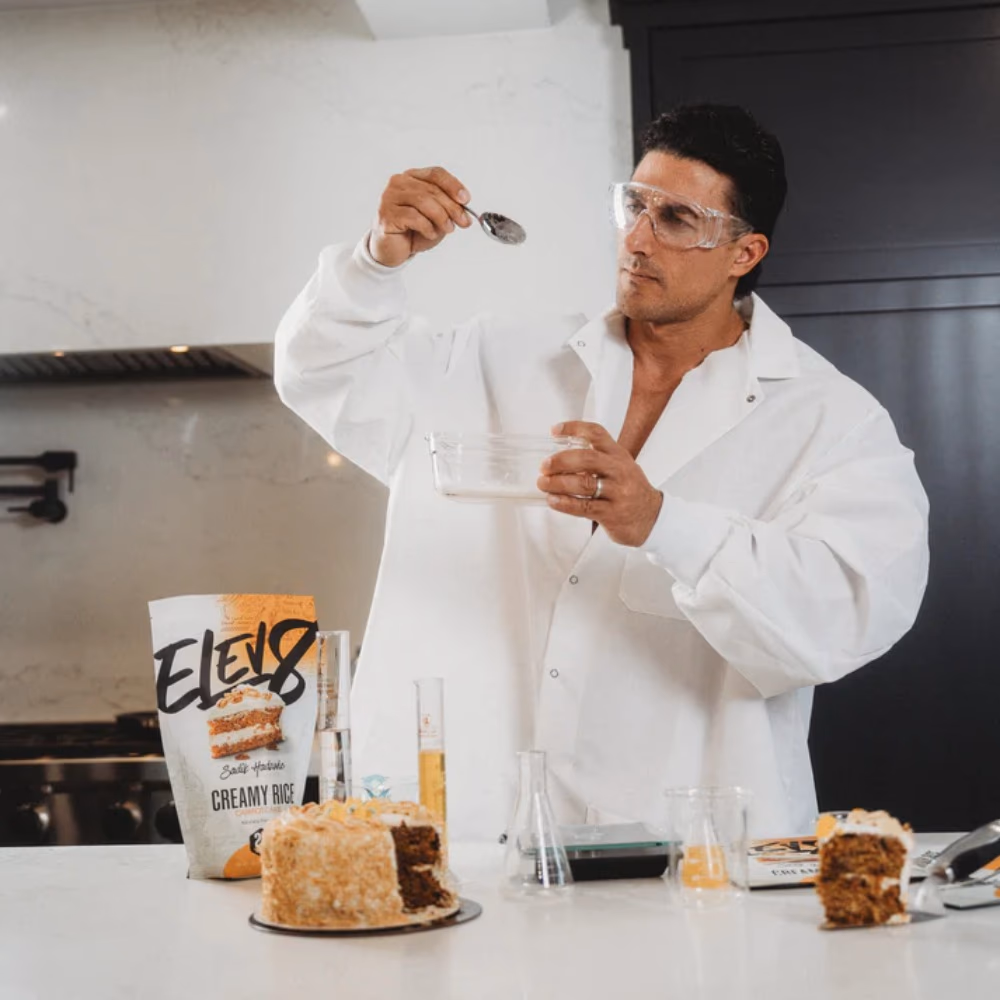 ELEV8 Creamy Rice Carrot Cake 875g 4