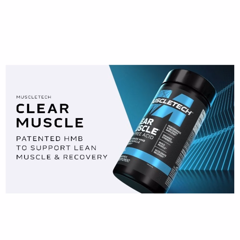 MuscleTech Clear Muscle HMB Free Acid Liquid Softgels 42s 3