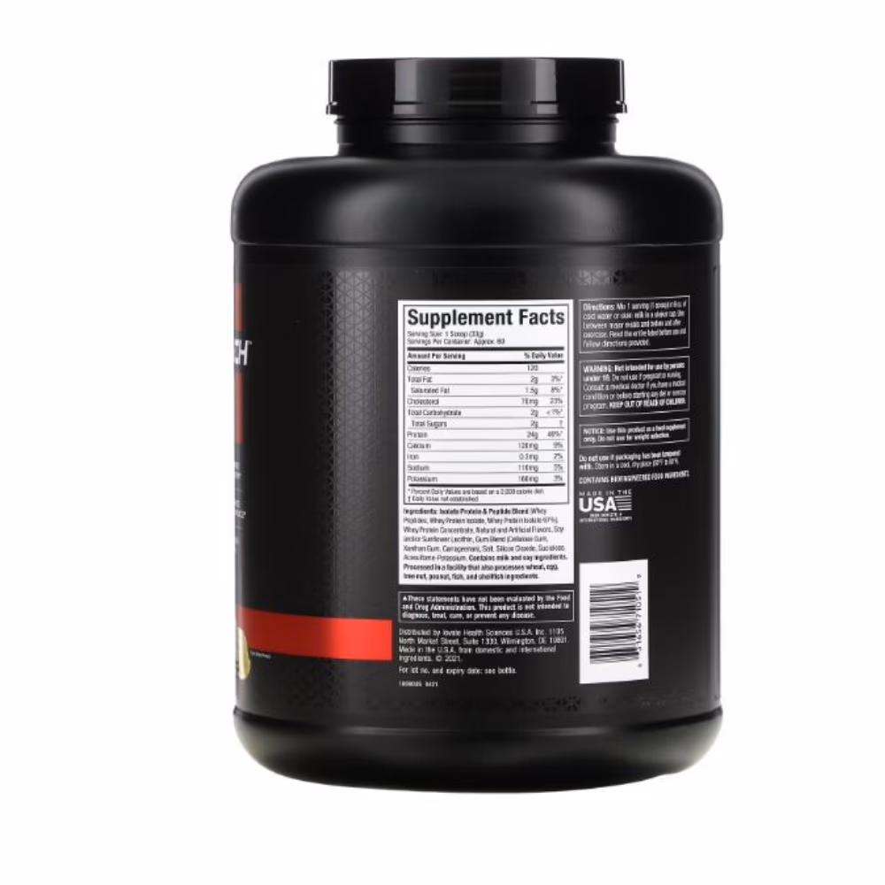 MuscleTech Nitro Tech Whey Gold French Vanilla 5.5lb 2