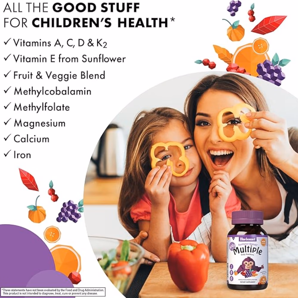 Bluebonnet Animalz Multiple 90 Chewable Tabs 3