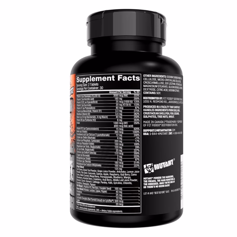 Mutant Multi 60 Caplets  3