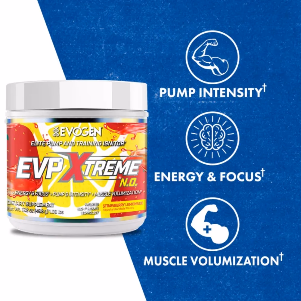 Evogen EVP Xtreme N.O. Strawberry Lemonade 488g 2
