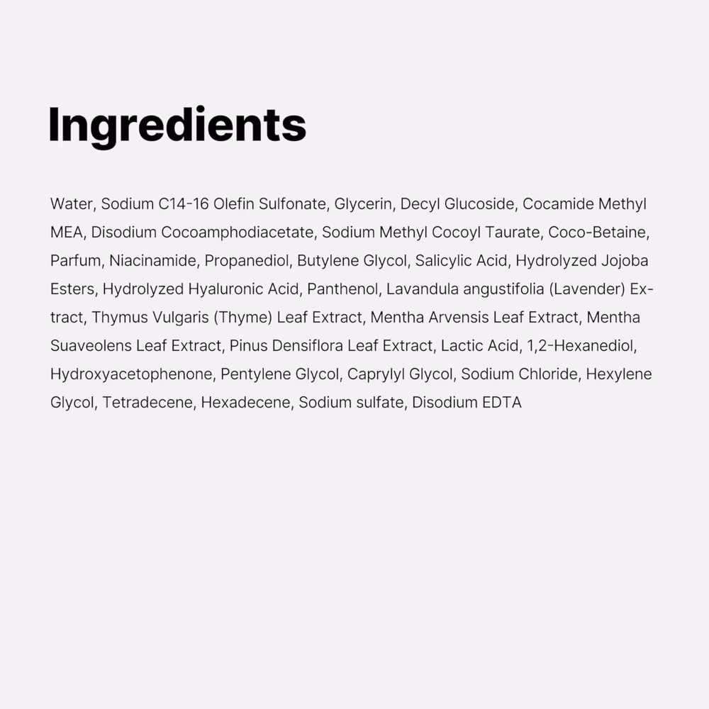 Medicube Red Acne Body Wash 400g 4