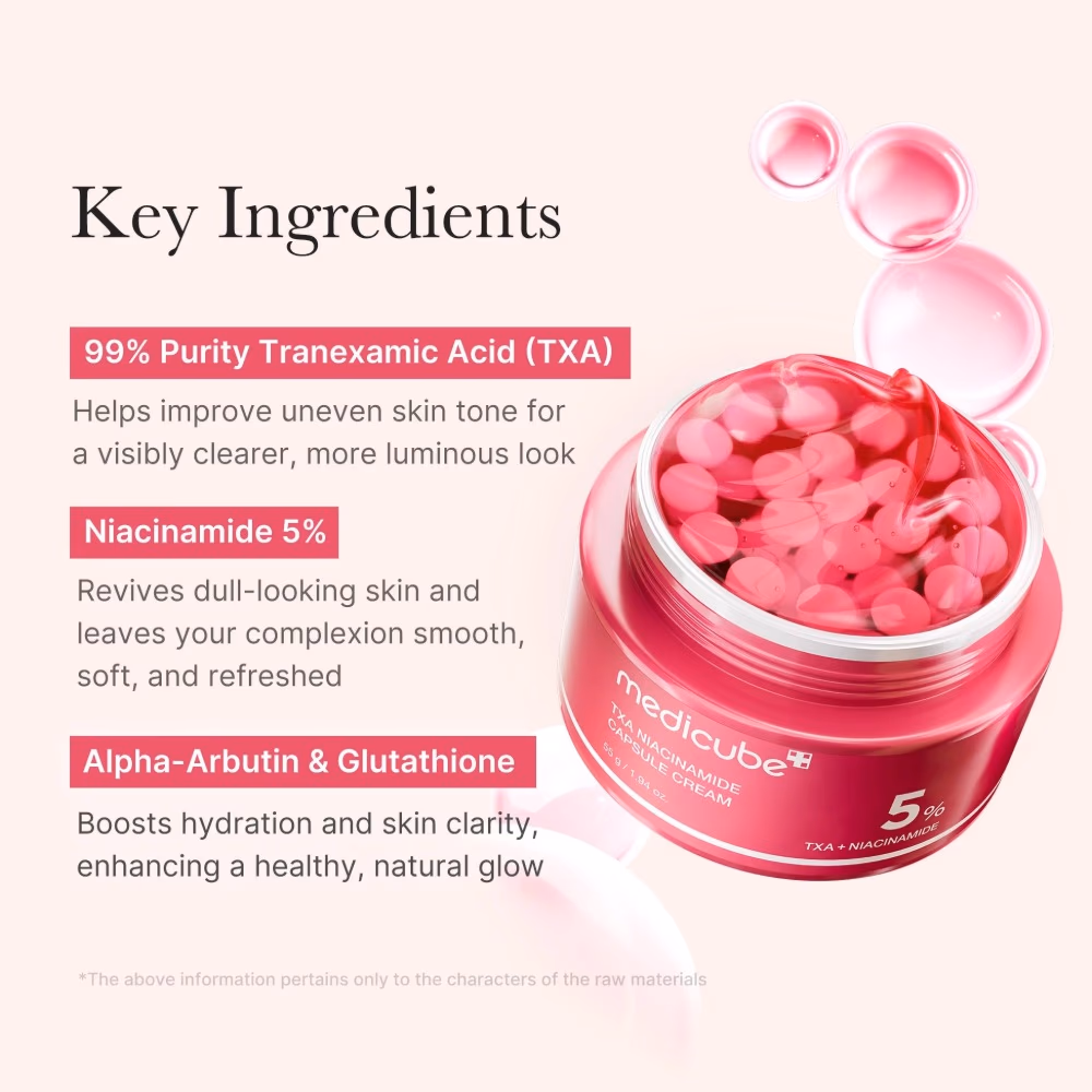 Medicube TXA Niacinamide Capsule Cream 55g 2