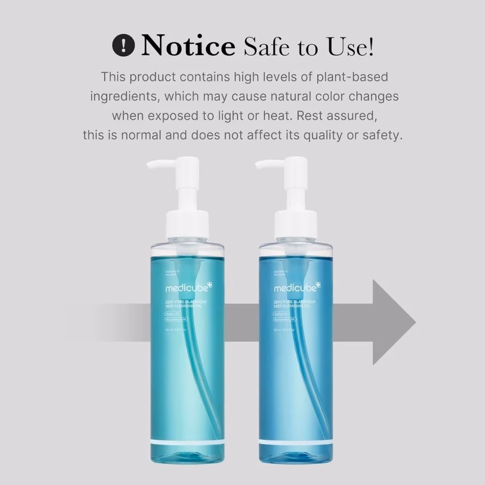 Medicube Zero Pore Blackhead Deep Cleansing Oil 205ml 4