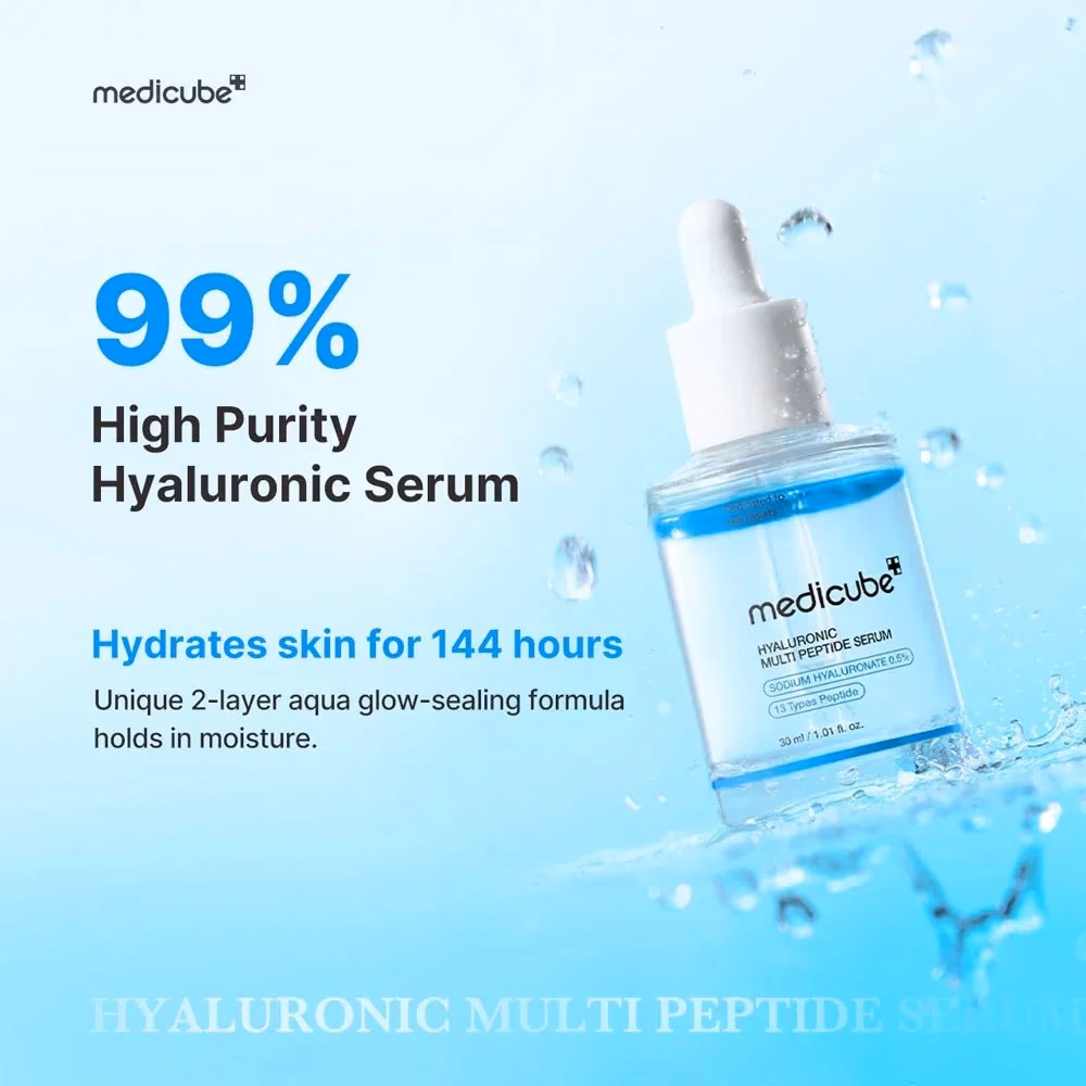 Medicube Hyaluronic Multi Peptide Serum 30ml 4